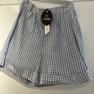 By TiMo Check Shorts